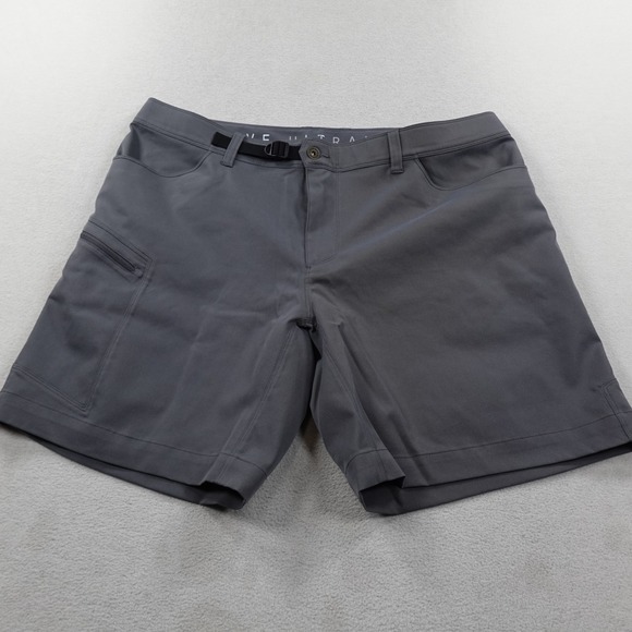 Outdoor Vitals Pants - Outdoor Vitals Satu Shorts Womens 16 Gray Cargo Lightweight DWR Hiking Travel 8"